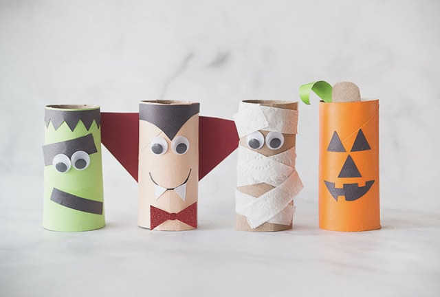 Halloween Toilet Paper Roll Crafts