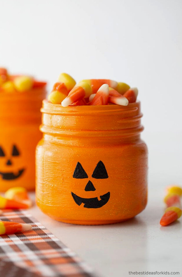 Pumpkin Mason Jar Project