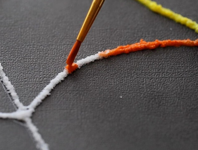 Paint Salt with Watercolors