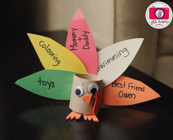 gratitude turkey craft