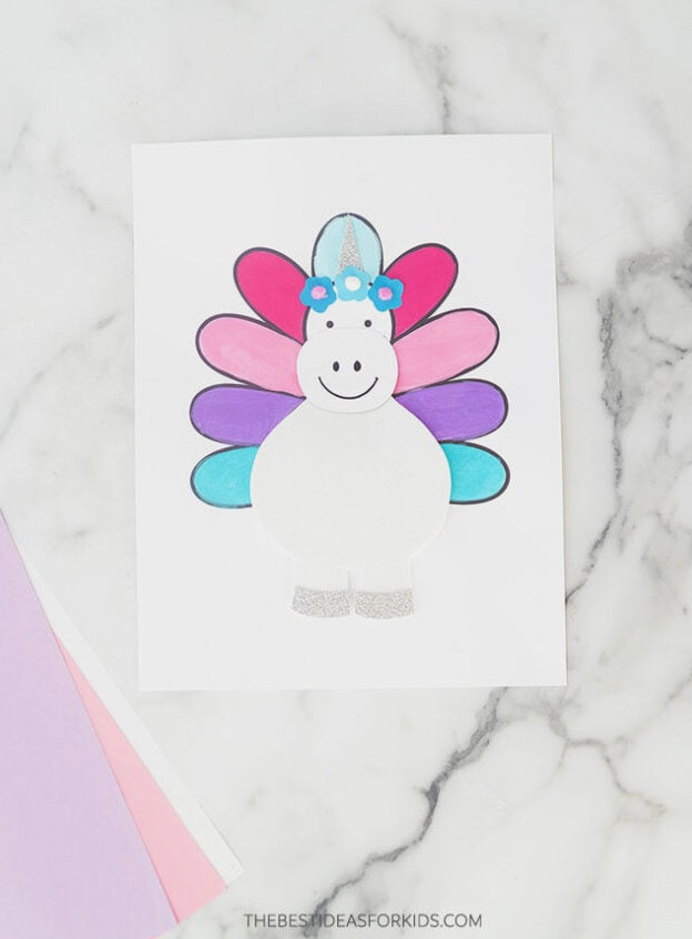 Disguise a Turkey Unicorn