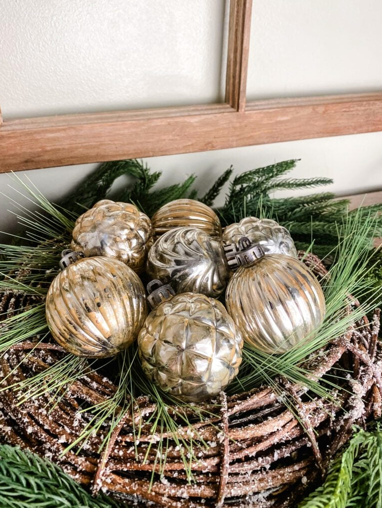 diy mercury glass ornaments