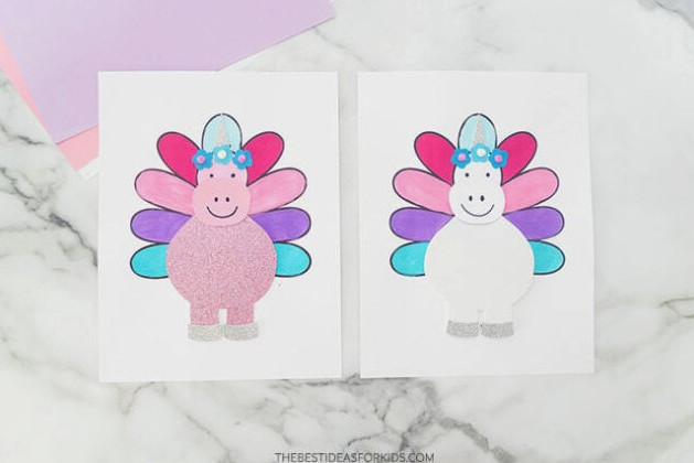 How to make a unicorn turkey disguise