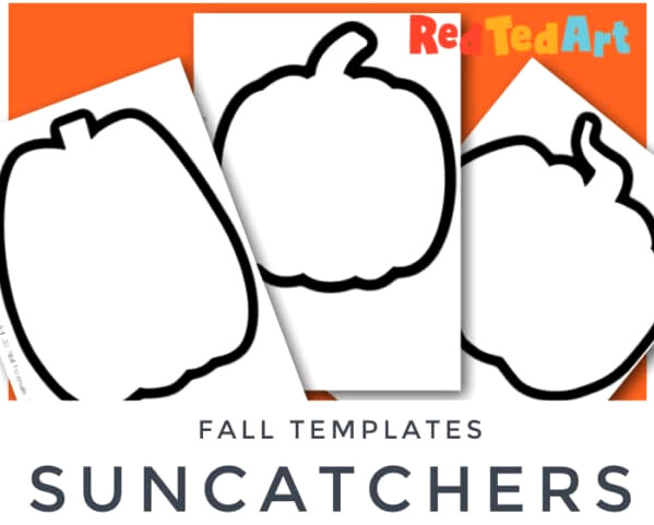 suncatcher pumpkin preschool