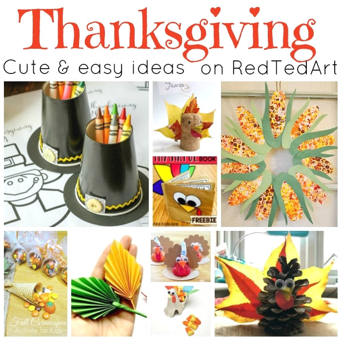Easy Thanksgiving Crafts & Ideas for Kids.