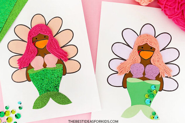 Turkey in Disguise Mermaid