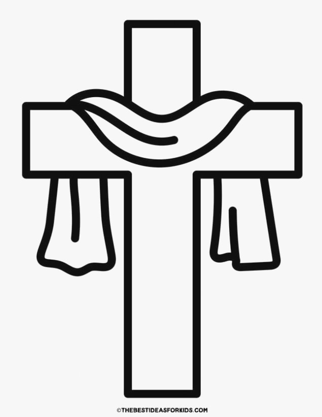 Cross Template (Free Template) – The Best Ideas for Kids