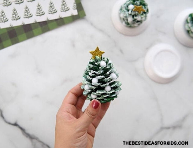 Add Gold Star to Pinecone