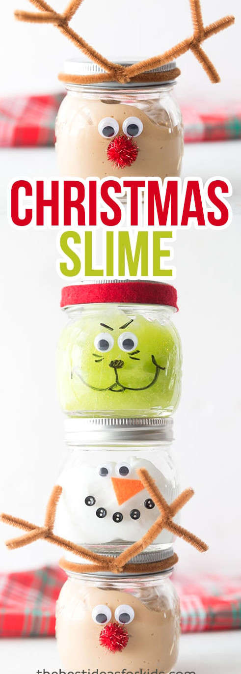 Christmas Slime Recipe for Kids