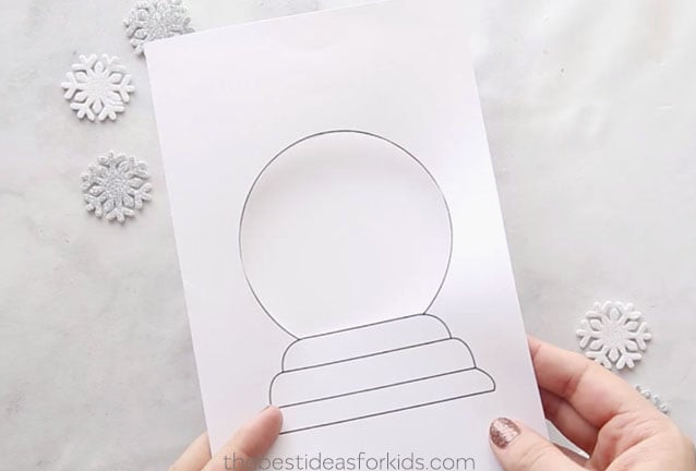Snow Globe Template