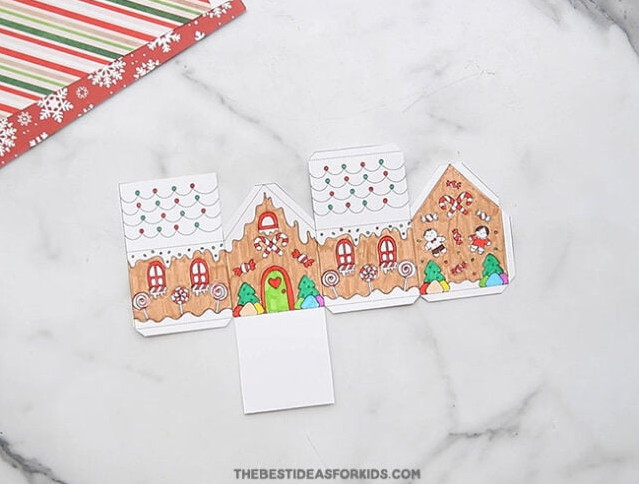 Trim the Gingerbread House