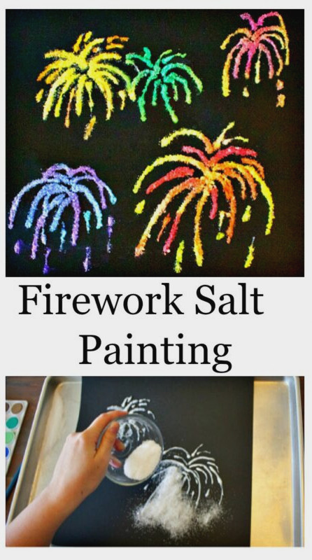 salt fireworks
