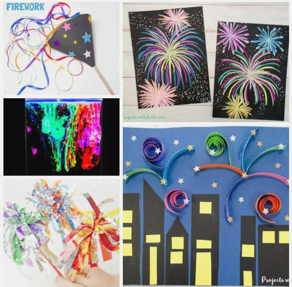 firework art projects
