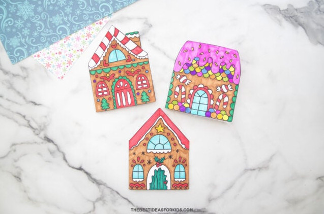 Free Gingerbread House Card