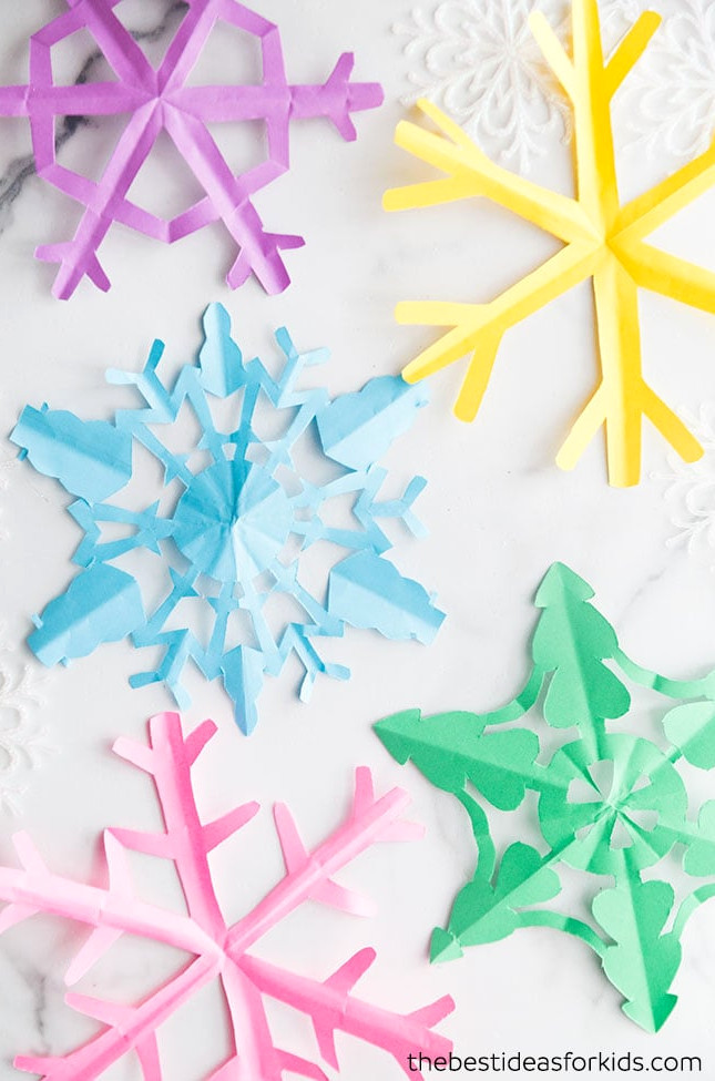 Free Paper Snowflake Template