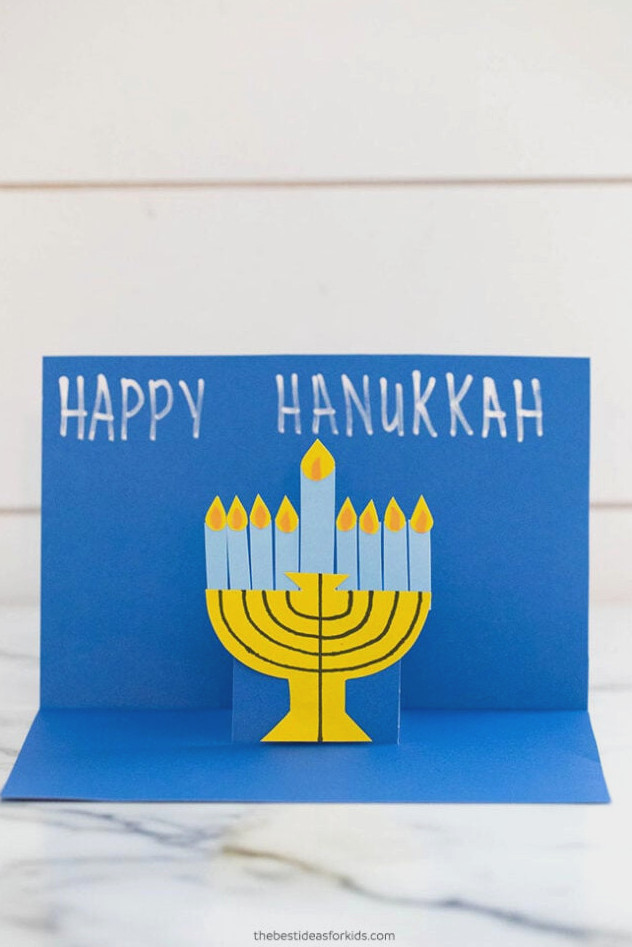 Pop-up Menorah Project
