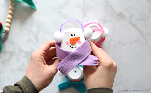 Terracotta Snowman DIY