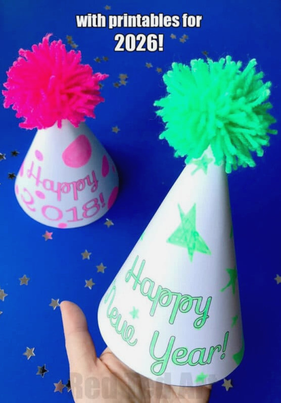 free printable party hats for 2026