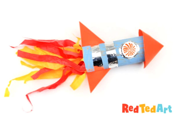 toilet roll firework rocket