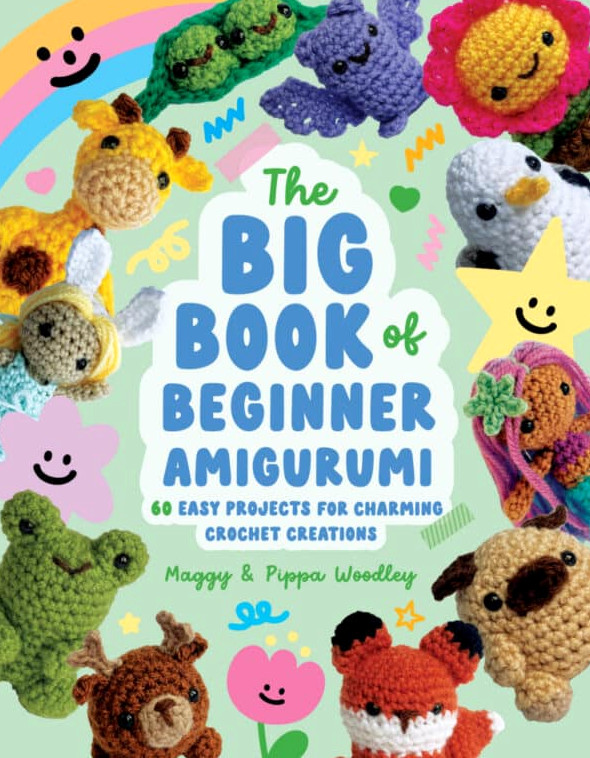 Red Ted Art family’s big beginner amigurumi book