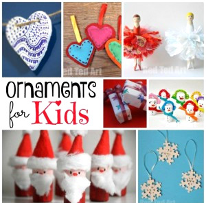 Christmas Ornaments for Kids to make