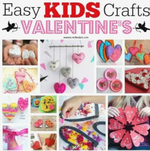 Conversation Heart Crafts for Valentine's Day. DIY Conversation Heart BFFs Craft for Kids to make - cute Valentine's Card DIY for kids #valentines #conversationhearts #cards #printables