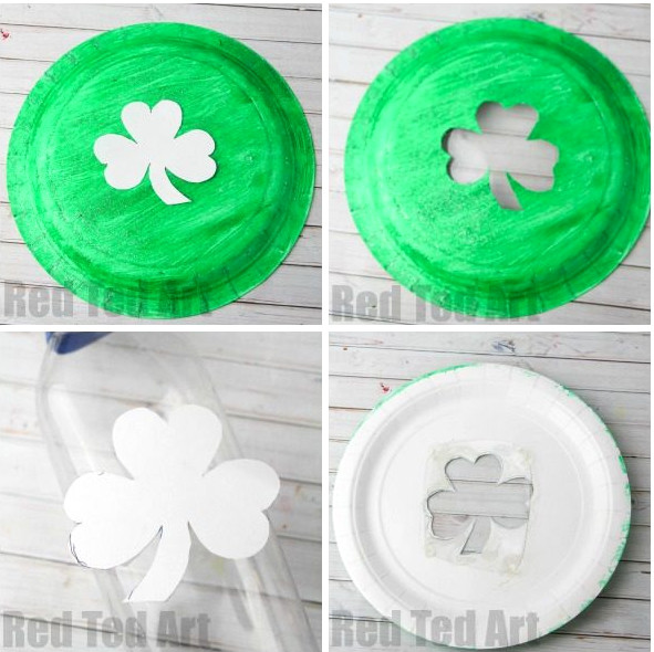 st patrick's day tambourine