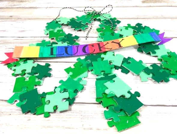 shamrock wreath