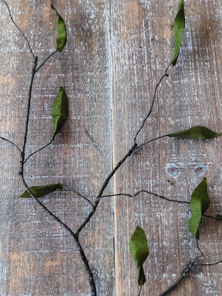 paper leaf branch
