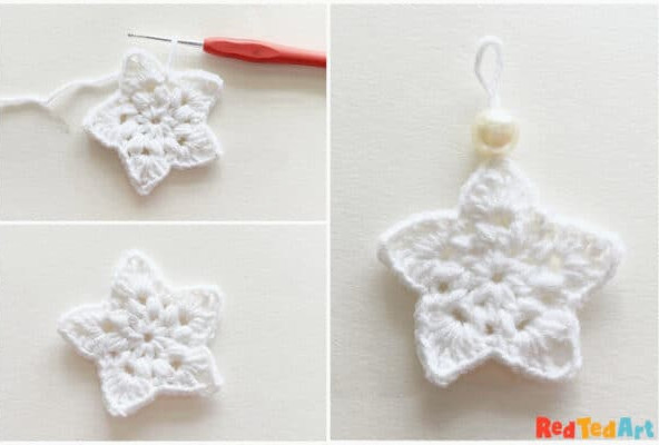 cute crochet star