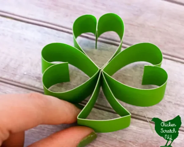 paper shamrocks