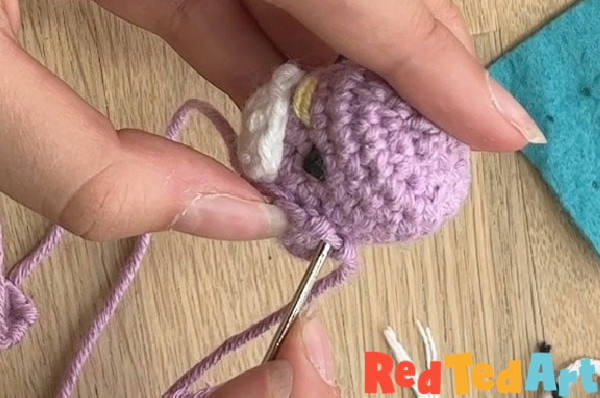sew penguin wing