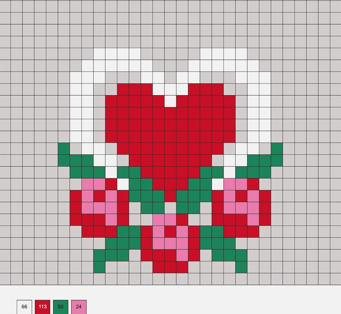 valentine's day hama beads