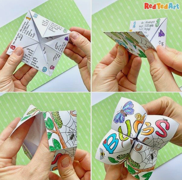 fold the fortune teller