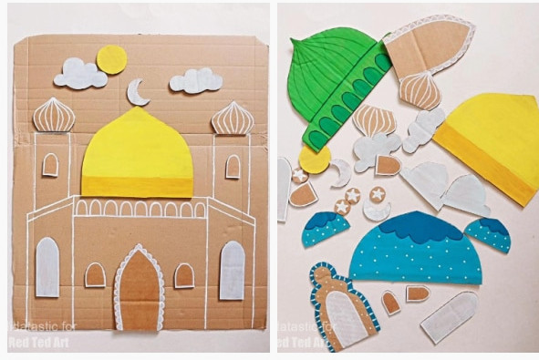 recycled mosque craft