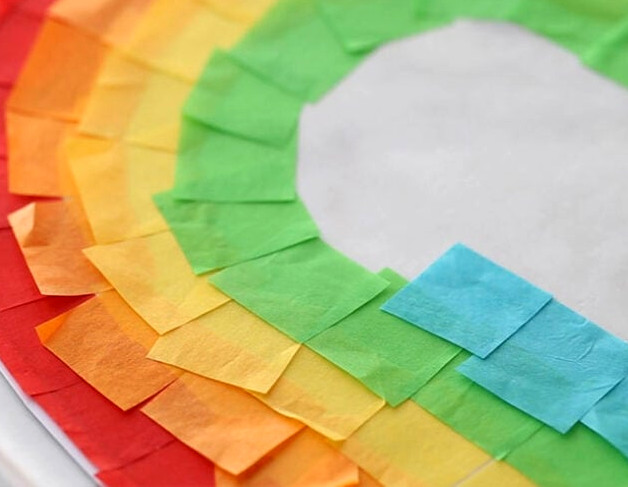 Keep Placing Tissue Paper