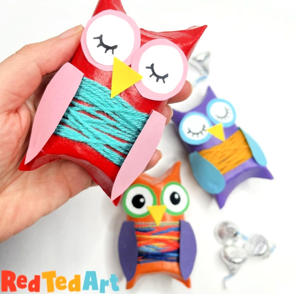 Valentines owl
