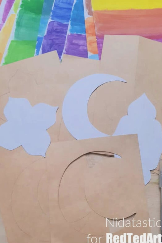 ramadan cards moon