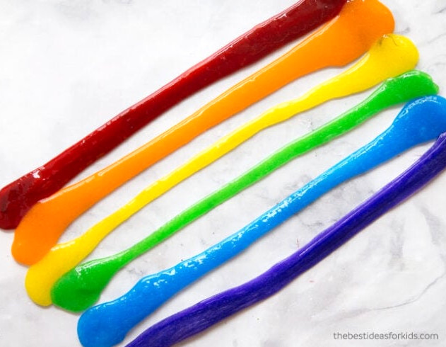 How to Make Rainbow Slime