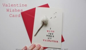 Valentine wishes Card Finished