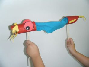 chinese new year craft dragon