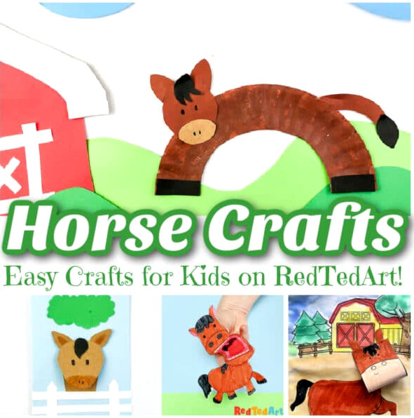 simple horse crafts for preschool children