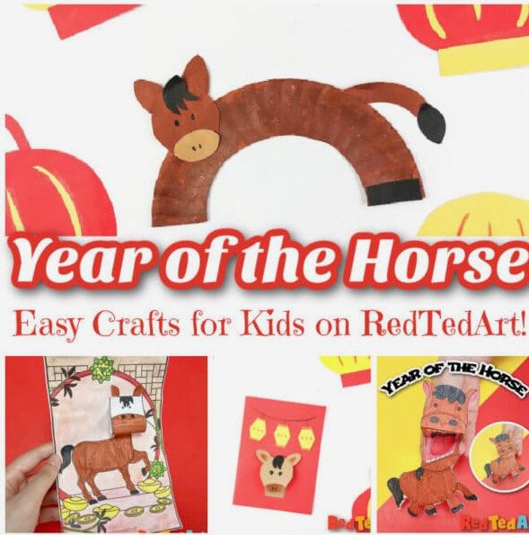 year of the horse crafts