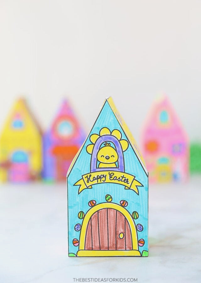 Printable Bunny Home