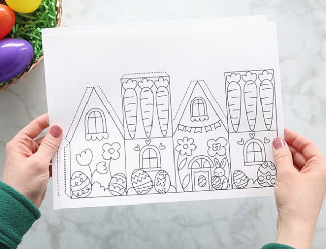 Printable Easter Home Pages
