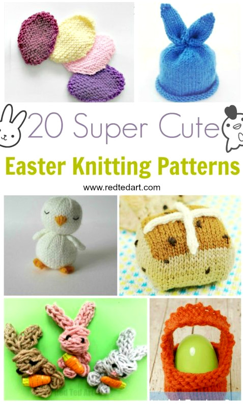 easter knitting patterns