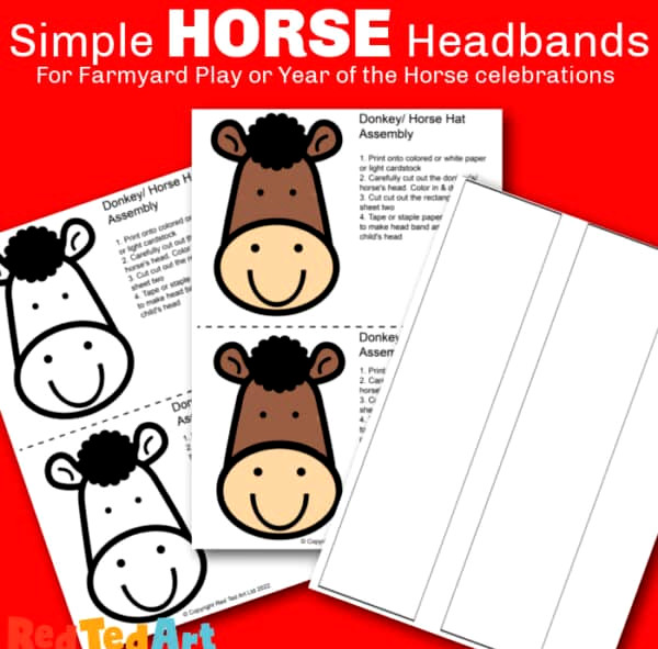 horse-themed headband