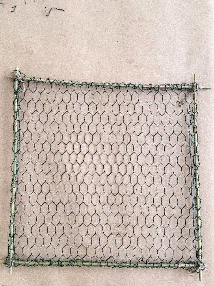 chicken wire frame