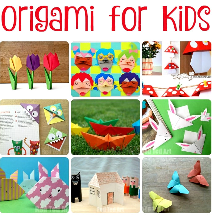 Easy Origami Bird for Kids. Need Paper Bird Craft Ideas? Take a look at these art paper birds. Based on an easy Origami Bird Pattern. Fun Paper Easter Decor. Super quirky paper birds full of character! Love them. Learn how to make paper birds DIY today!