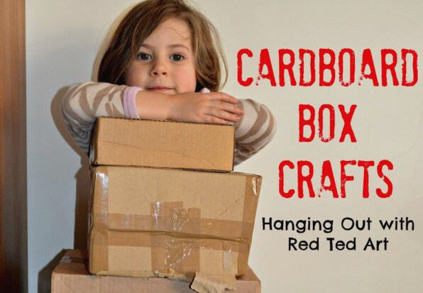 cardboard box crafts
